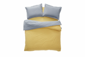 Lenjerie de pat dublu 220×240 cm, 4 piese, 2 fete, bumbac 100%, Soren