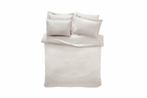 Lenjerie de pat dublu 200×220 cm, 6 piese, saten, Destra Duvet