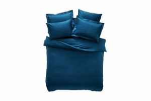Lenjerie de pat dublu 200×220 cm, 6 piese, saten, Destra Duvet