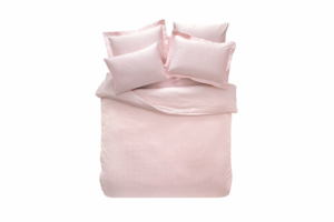 Lenjerie de pat dublu 200×220 cm, 6 piese, saten, Destra Duvet