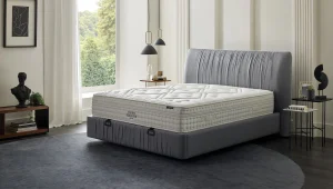 Saltea ortopedica  YATAS BEDDING -  Zero Gravity Latex - saltea cu arcuri individuale, fermitate medie