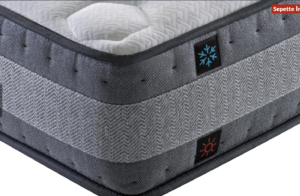 Saltea YATAS BEDDING - Cool &Wool - saltea cu arcuri individuale, fermitate medie/mare