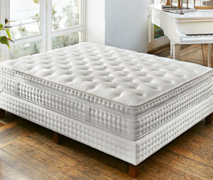 Saltea YATAS BEDDING -  Zero Gravity Latex - saltea cu arcuri individuale, fermitate medie